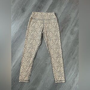 Kavala Collective cheetah Print High-Waisted Leggings size S